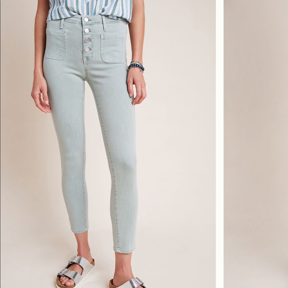 ANTHRO AG THE STEVIE HIGH RISE JEANS - Picture 4 of 13